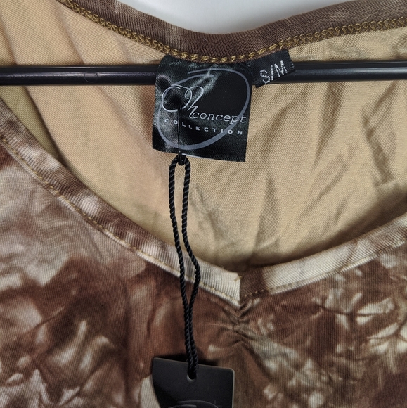 💥NWT Oh Concept tie dye print t-shirt - Picture 4 of 5